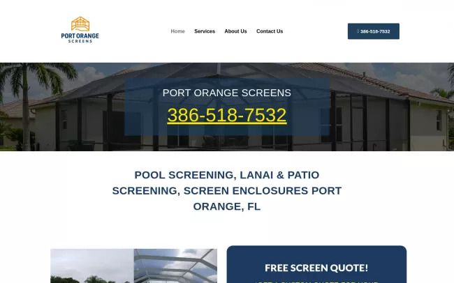 Port Orange Screens