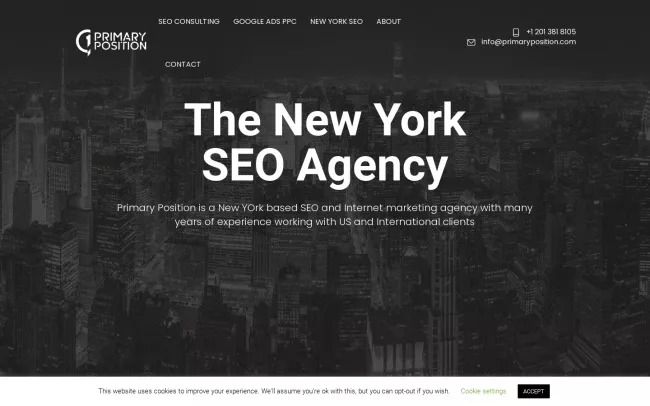 Screenshot of the The PP SEO Blog