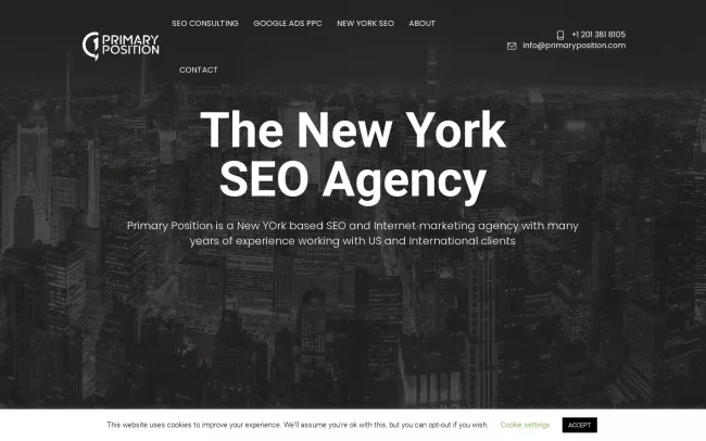 Screenshot of the The PP SEO Blog