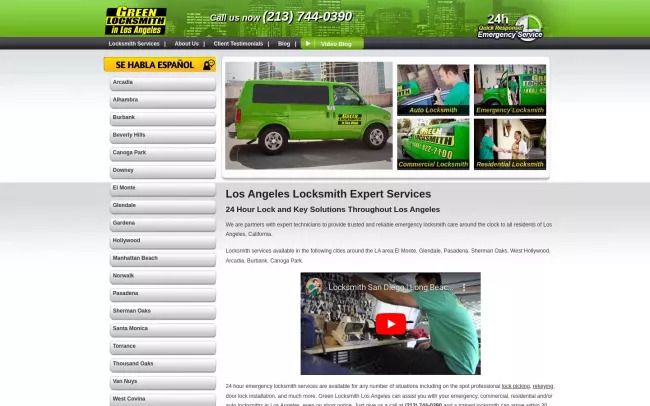 Pro Locksmith & Security Solutions in Los Angeles