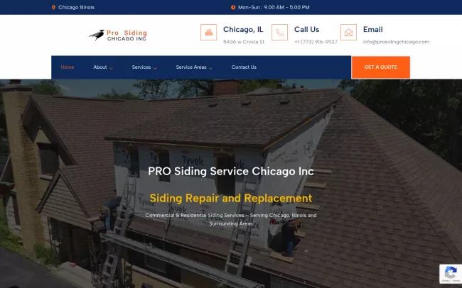 Pro Siding Service Chicago Inc
