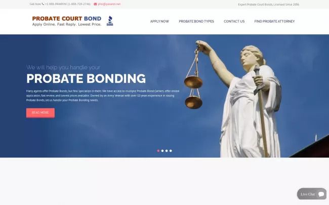 Probate Court Bonds, Guardianship Bonds