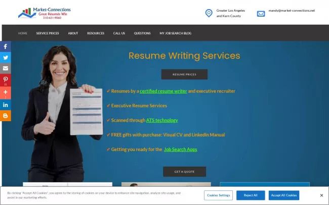 Professional Resume Writing Services Los Angeles