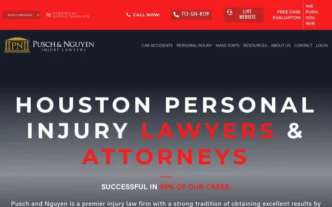 Pusch & Nguyen Accident Injury Lawyers - Houston