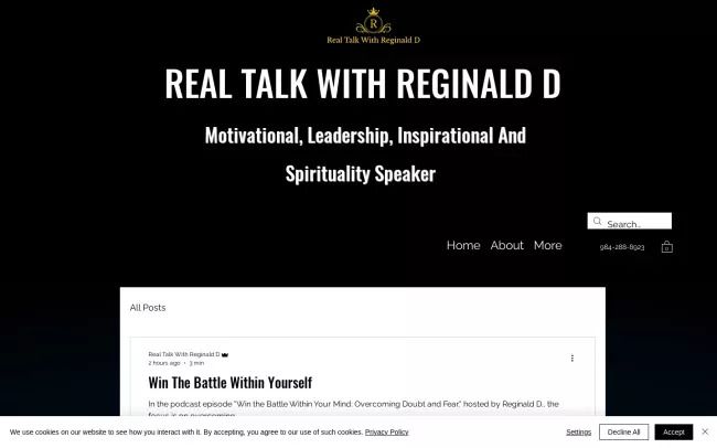 Real Talk With Reginald D Blog