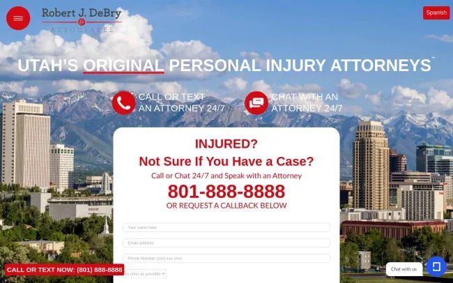Robert J. DeBry | Utah's Personal Injury Attorneys