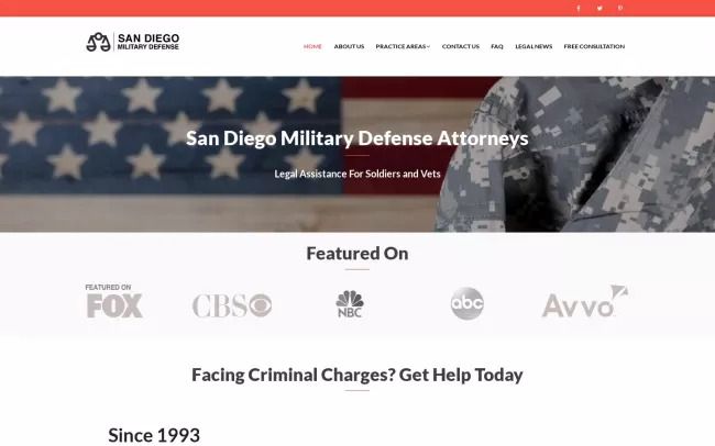San Diego Military Defense Attorneys