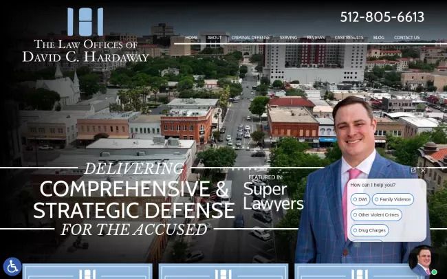David C. Hardaway - San Marcos Criminal Defense Lawyer