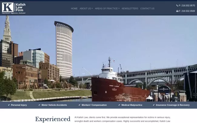 Screenshot of the Scott Kalish Llc: Kalish Scott Website