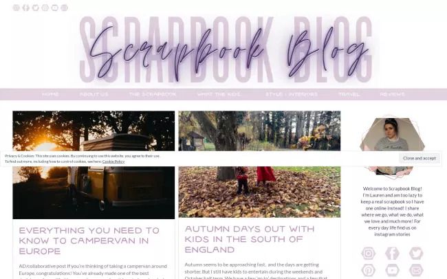 Scrapbook Blog