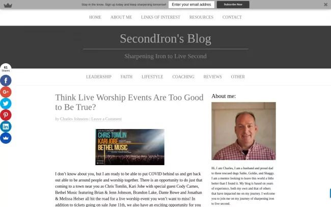 SecondIron's Blog