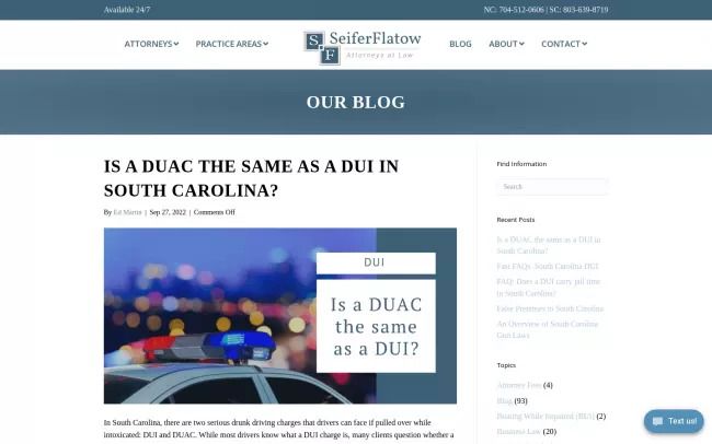 The SeiferFlatow, PLLC Blog