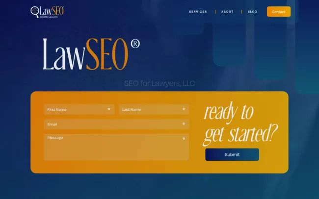 Screenshot of the SEO for Lawyers LLC | LawSEO® Blog