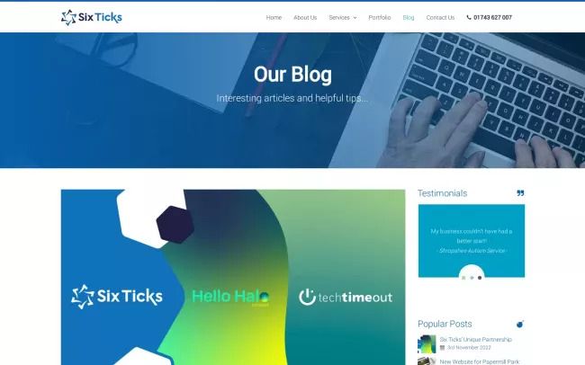 Six Ticks Social Media Blog