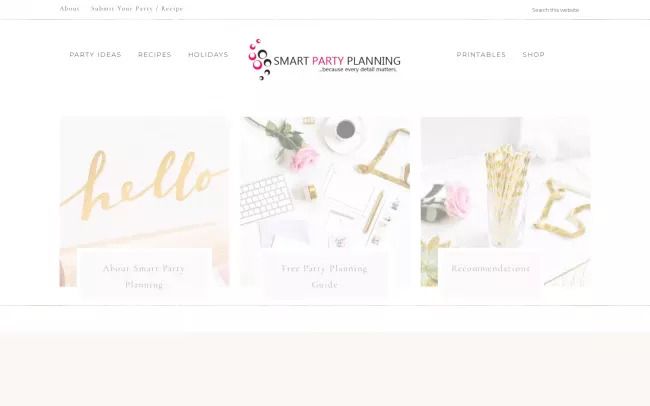 Smart Party Planning