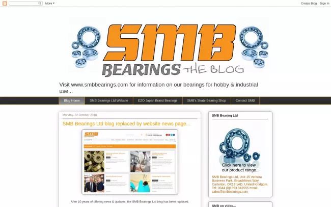 SMB Bearings Ltd Blog