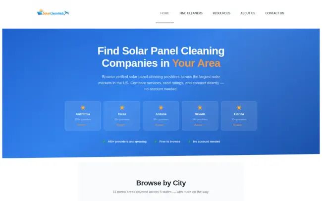 SolarCleanHub
