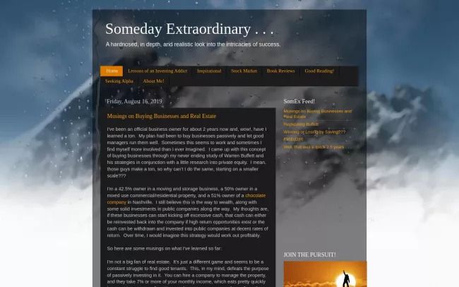 Someday Extraordinary