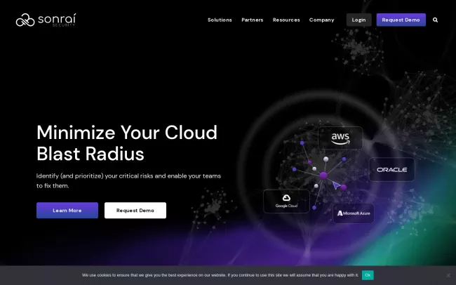 Screenshot of the Sonrai Security Blog