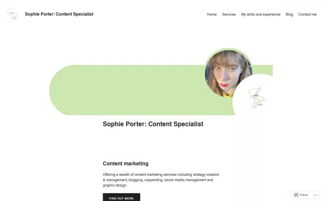 Sophie Porter: Content Specialist