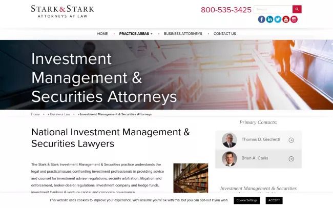Stark & Stark Securities Litigation Attorney