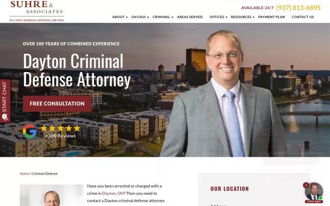 Suhre & Associates DUI and Criminal Defense Lawyers - Dayton Office