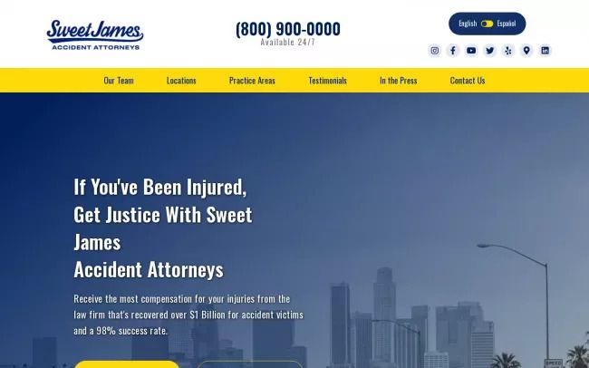 Sweet James Accident Attorneys