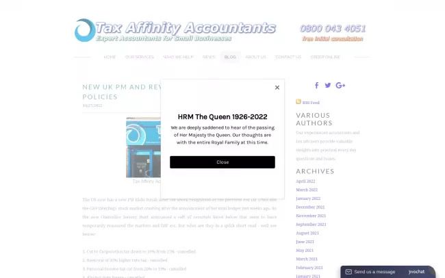 Tax Affinity Blog