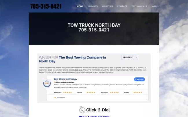 Tow Truck North Bay