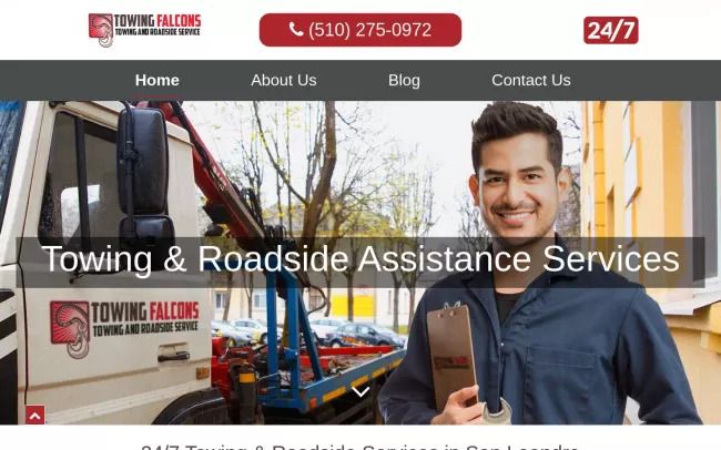 Towing Falcons – One Stop Auto Towing in San Leandro