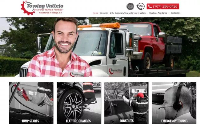 Towing Vallejo: 24/7 Fast and Reliable Towing & Roadside Assistance Services