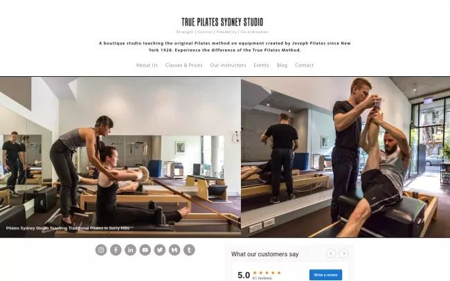 True Pilates Sydney Studio