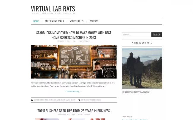 Virtual Lab Rats