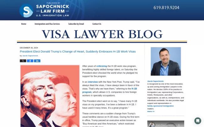 Visa Lawyer Blog