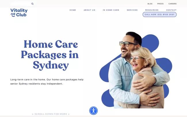 Vitality Club Home Care Packages