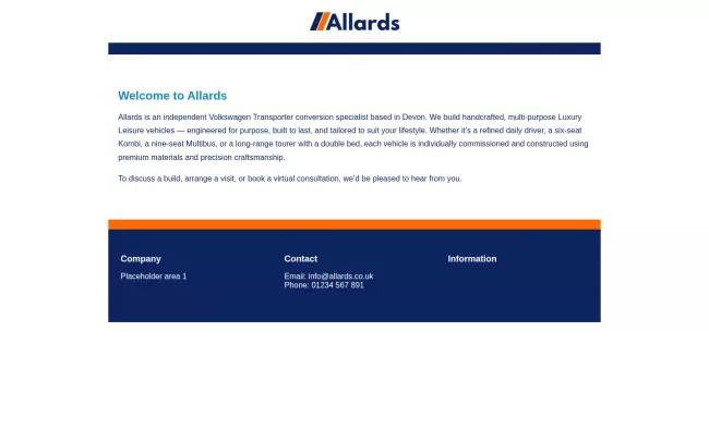 Camper Van Conversion