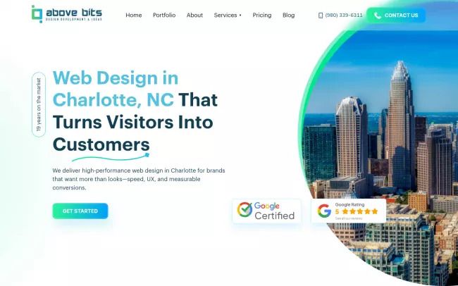 Web Design for Brands Ready to Scale in Charlotte