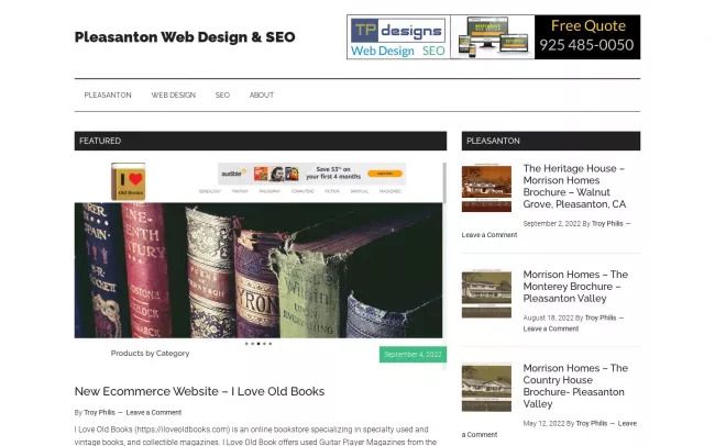 Web Design, SEO and More from Pleasanton CA