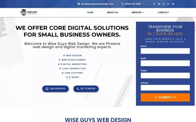 Wise Guys Web Design