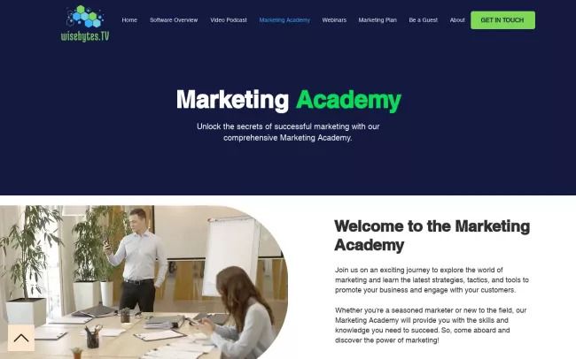 WiseBytesTV - Marketing Academy