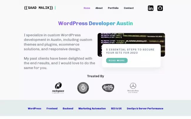 WordPress Developer Austin