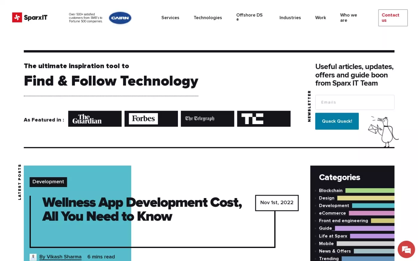 Sparx IT Solutions - On Top List