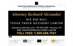 Attorney Reshard Alexander - Big Rig Bull Texas Truck Accident Lawyer