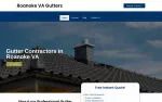 Roanoke VA Gutters