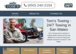 Tom's Towing - 24/7 Towing in San Mateo