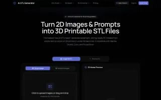 AI STL Generator