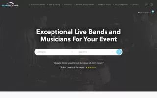 Bands For Hire