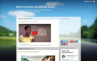 Bible Crazy Religious Questions and Answers