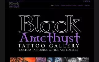Black Amethyst Tattoo Gallery | St. Pete Tattoo | St. Petersburg Tattoo