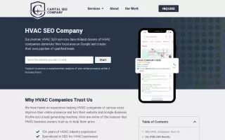 Capital HVAC SEO Company